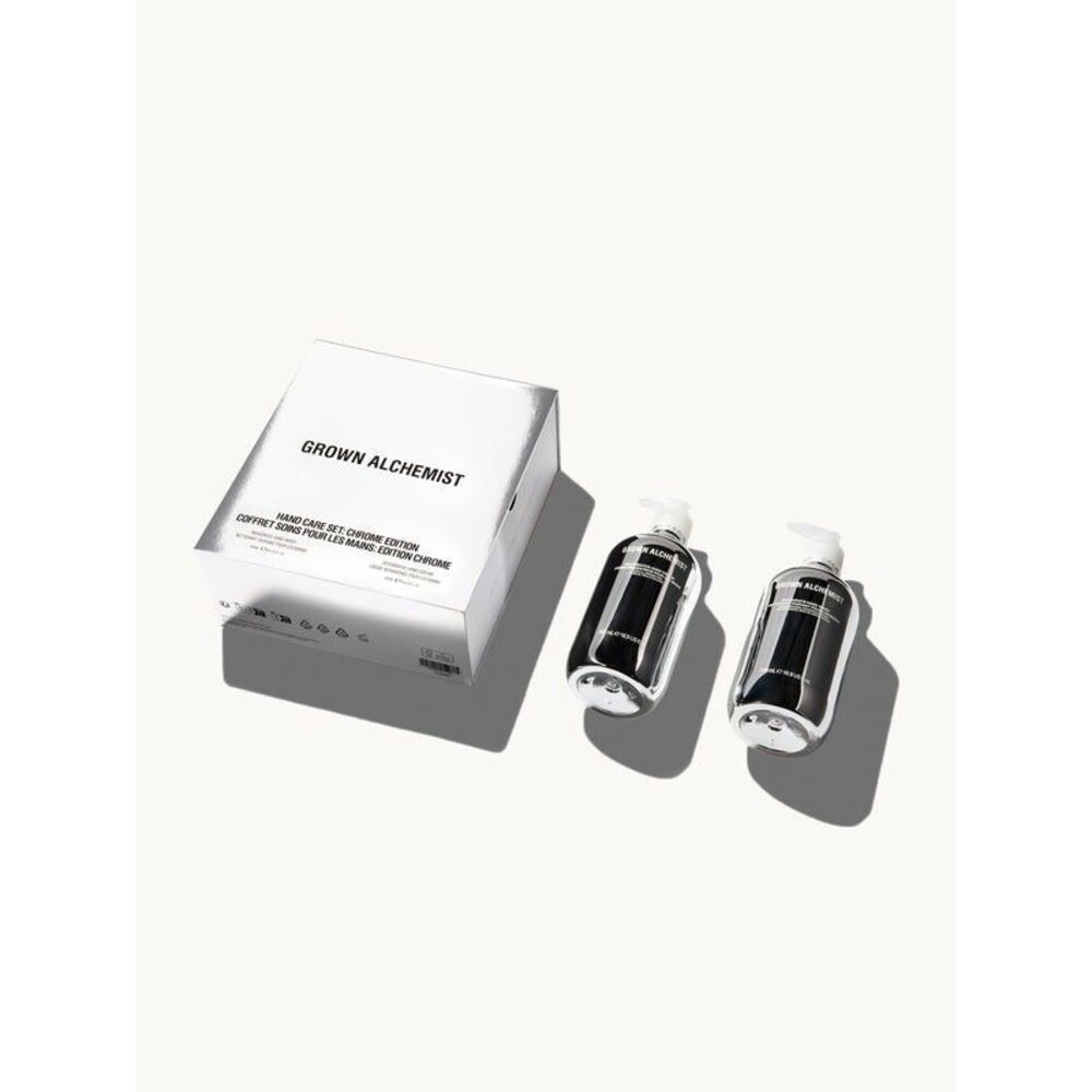 NIB Grown Alchemist Hand Care Set: Chrome Edition Limited Duo 500ml Gift Box Set